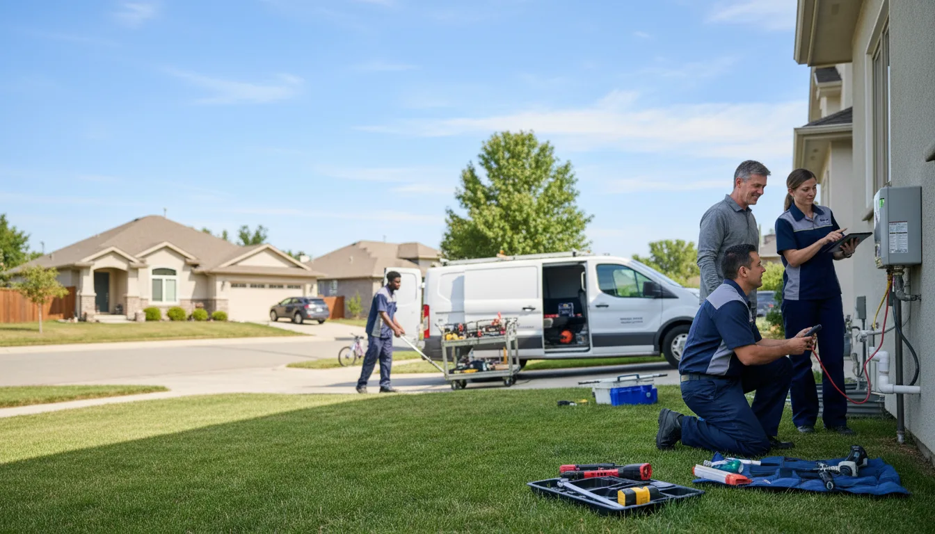 Tankless water heater service in Burwell, NE